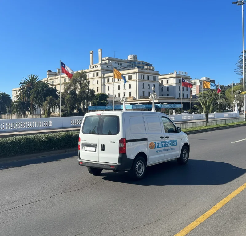 Vehículo FilmSolar - Movilidad y puntualidad