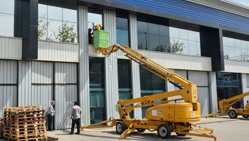 Vehículo FilmSolar equipado para instalaciones